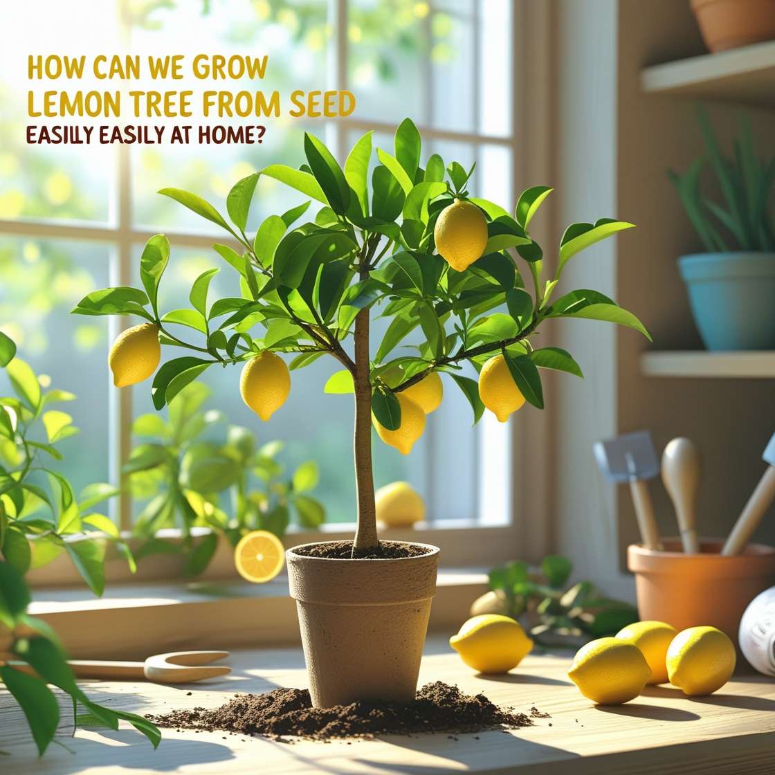 How Can We Grow Lemon Tree from Seed Easily at Home