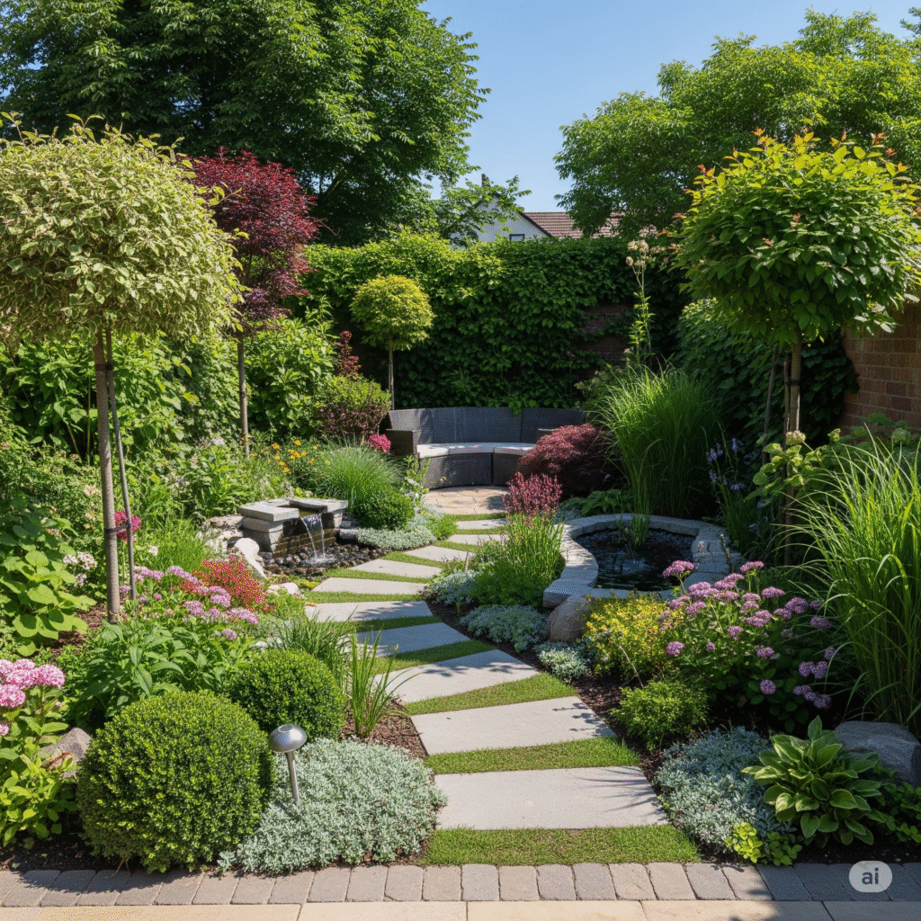 15 Stunning Landscape Gardening Ideas for Small Gardens That Wow 3 Planning with Purpose:Landscape Gardening Ideas for Small Gardens That Wow