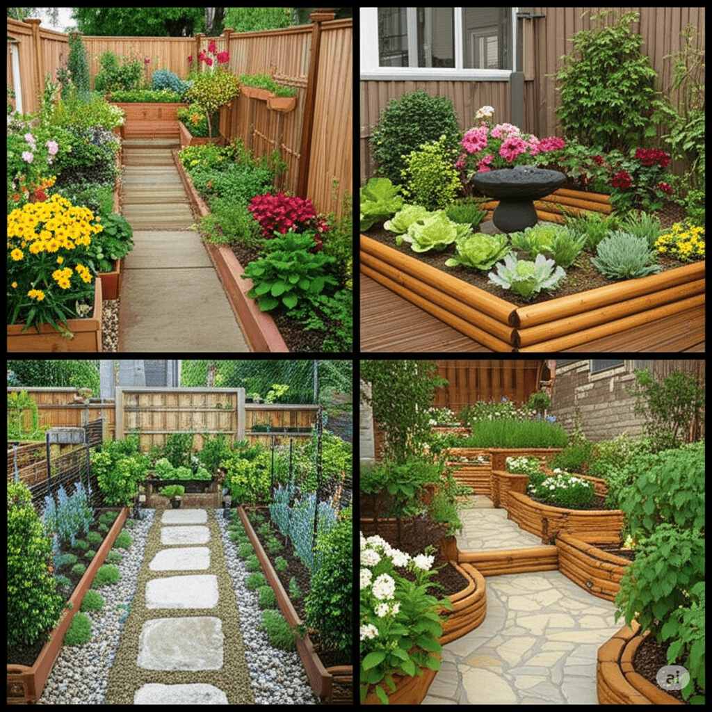 15 Stunning Landscape Gardening Ideas for Small Gardens That Wow 14 Using Mirrors and Reflective Surfaces